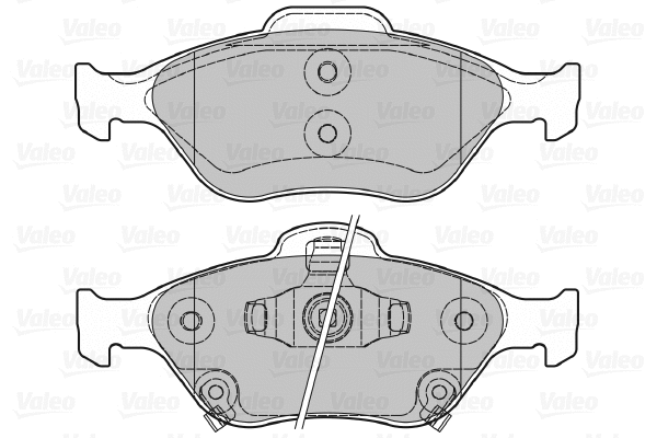 Brake Pad Set, disc brake (601026)