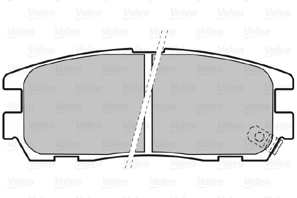 Brake Pad Set, disc brake (598507)