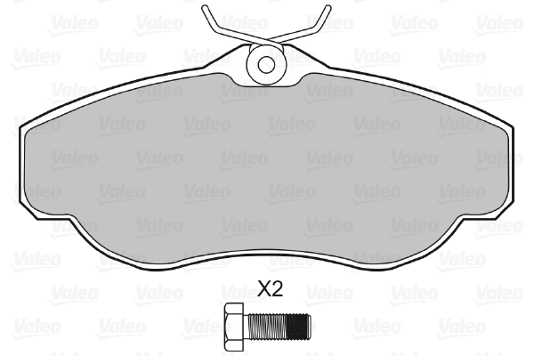 Brake Pad Set, disc brake (598441)