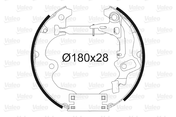 Brake Shoe Set (554865)