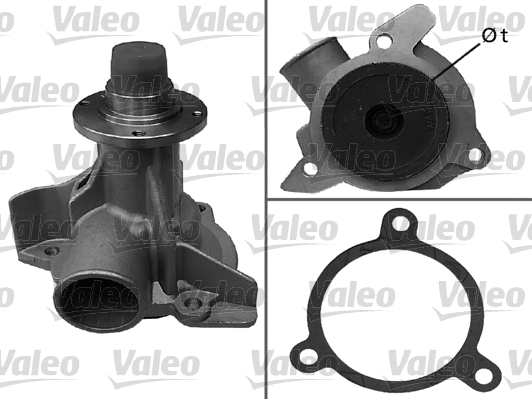 Water Pump, engine cooling (506266)
