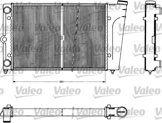 Radiator, engine cooling (883755)