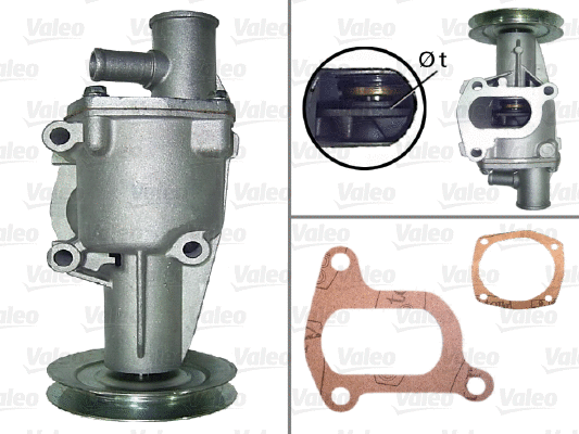 Water Pump, engine cooling (506645)