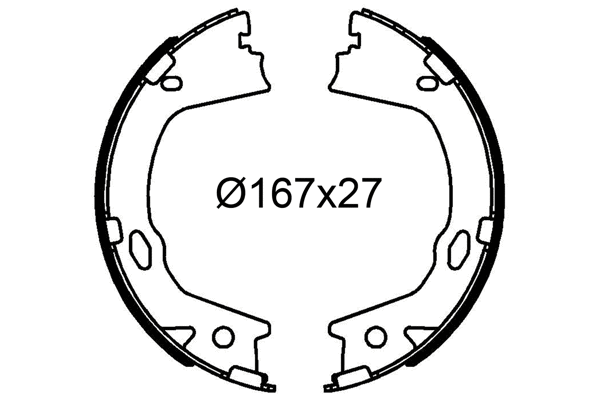 Brake Shoe Set (564315)