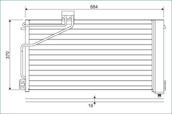 Condenser, air conditioning (817848)