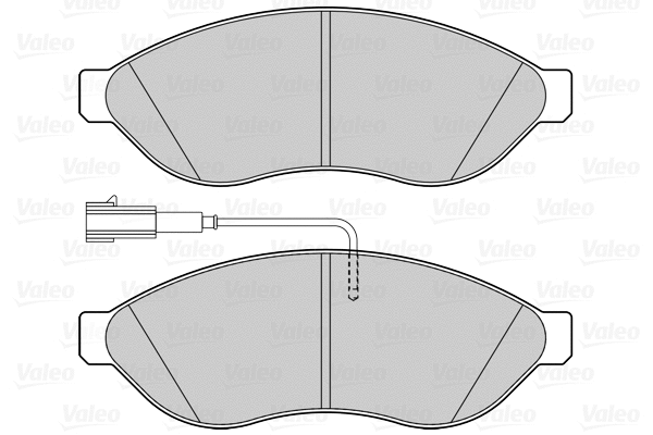 Brake Pad Set, disc brake (302263)