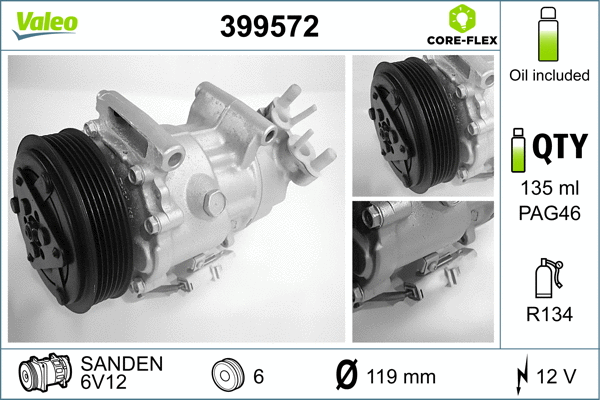 Compressor, air conditioning (399572)