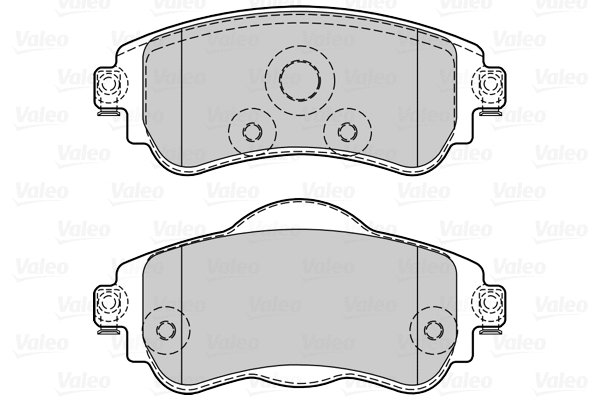 Brake Pad Set, disc brake (302341)