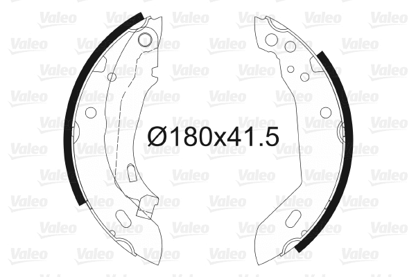 Brake Shoe Set (562033)