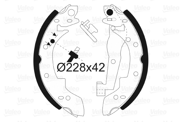 Brake Shoe Set (562074)