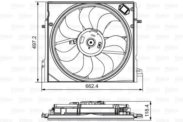 Fan, engine cooling (696583)
