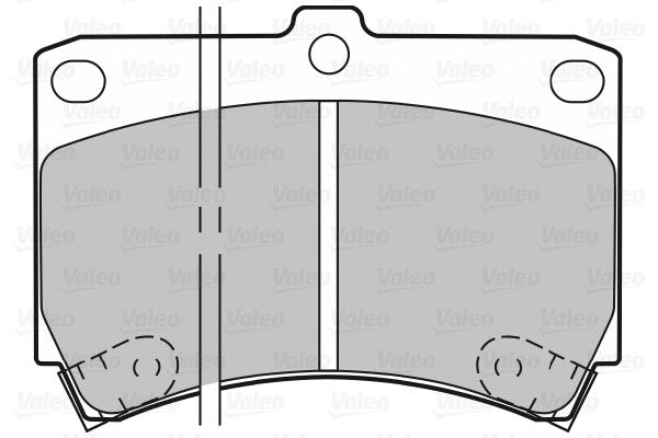 Brake Pad Set, disc brake (598274)