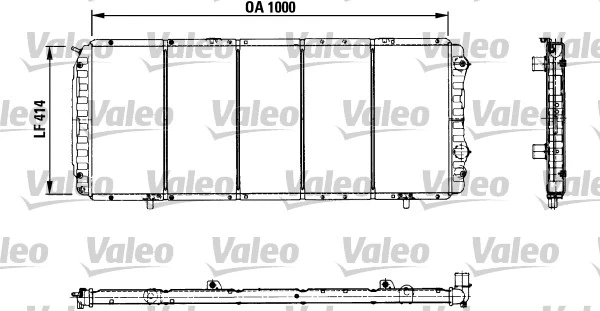 Radiator, engine cooling (730999)