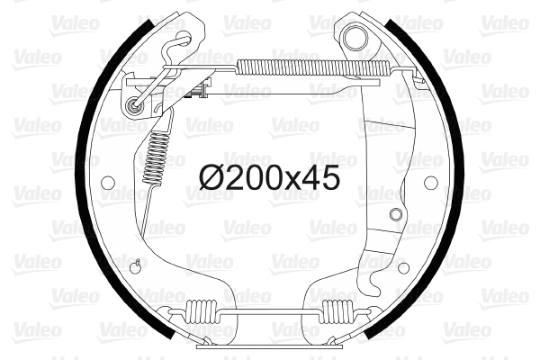 Brake Shoe Set (554867)