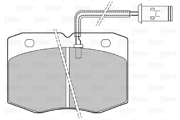 Brake Pad Set, disc brake (598598)