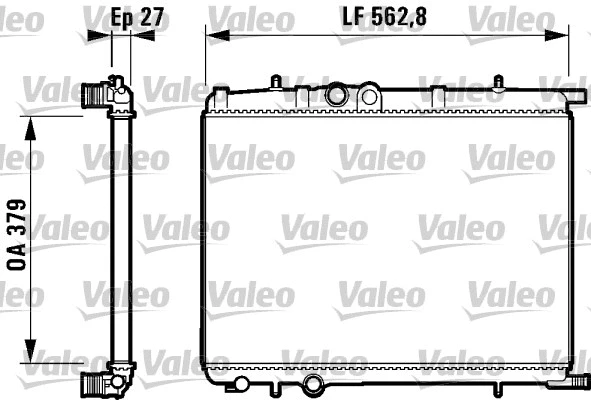 Radiator, engine cooling (732909)