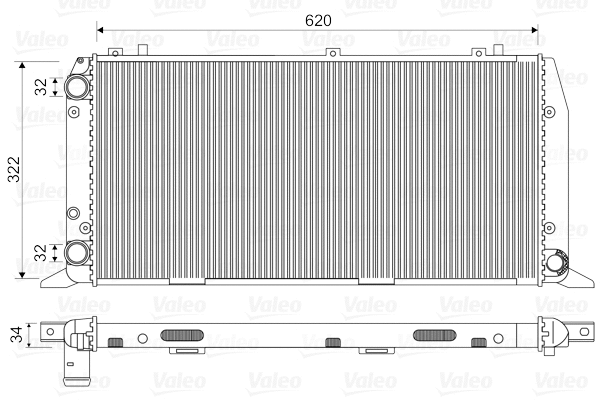 Radiator, engine cooling (730972)