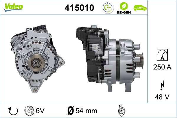 Alternator, starter (415010)