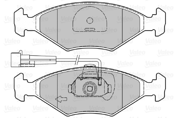 Brake Pad Set, disc brake (601019)