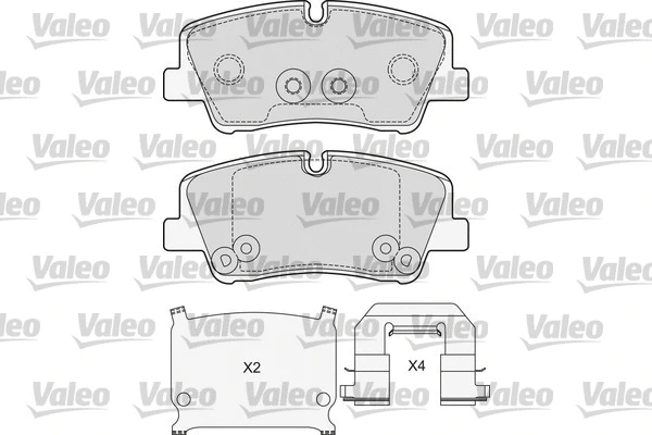 Brake Pad Set, disc brake (601690)
