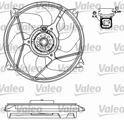 Fan, engine cooling (696135)