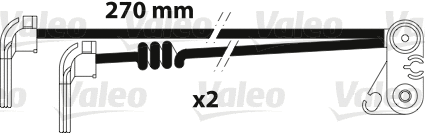 Warning Contact, brake pad wear (882302)
