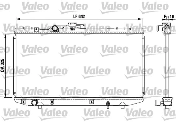 Radiator, engine cooling (731714)
