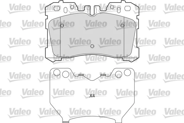 Brake Pad Set, disc brake (601654)