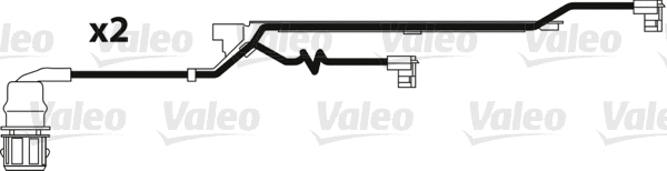 Warning Contact, brake pad wear (882345)