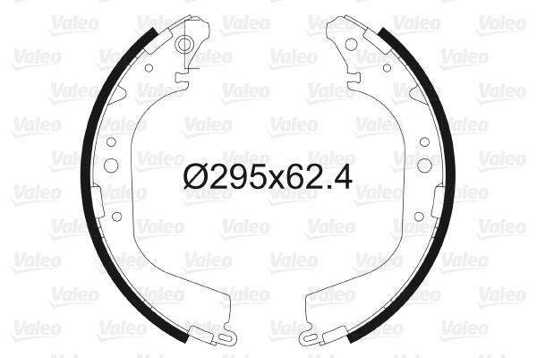 Brake Shoe Set (562604)