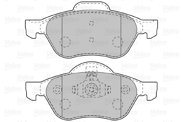 Brake Pad Set, disc brake (601012)