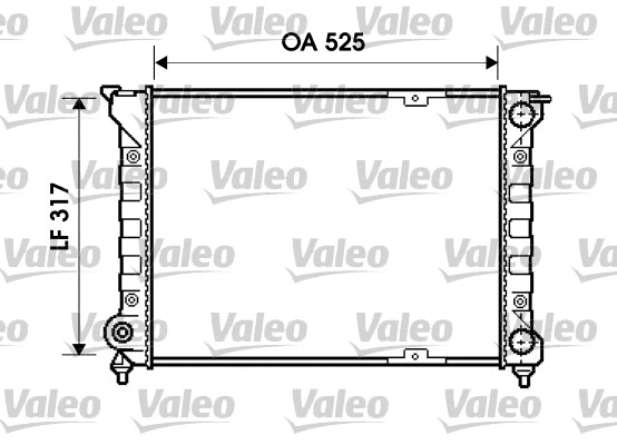 Radiator, engine cooling (734853)