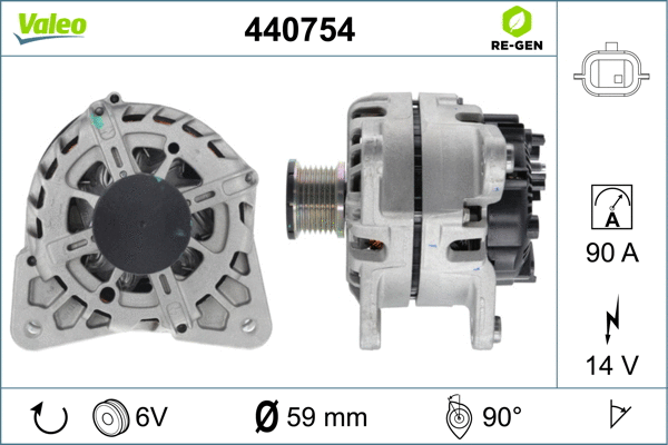 Alternator (440754)