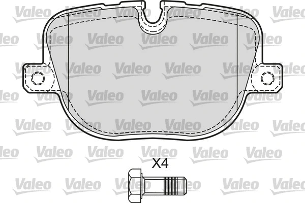 Brake Pad Set, disc brake (601655)