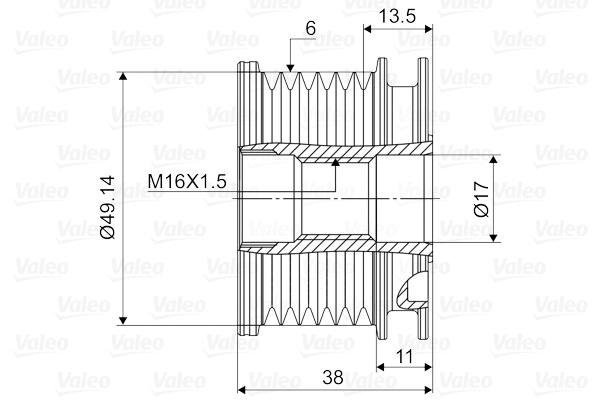 Alternator Freewheel Clutch