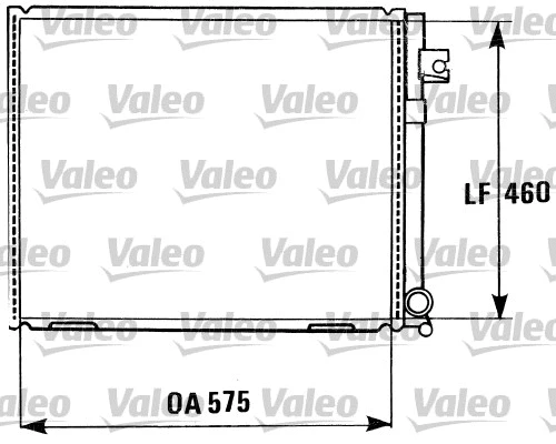 Radiator, engine cooling (819404)