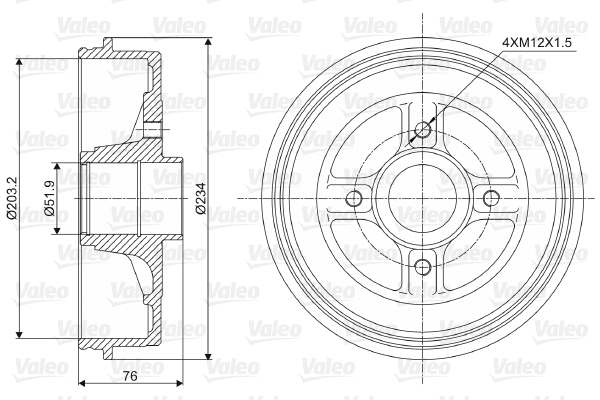 Brake Drum (237008)