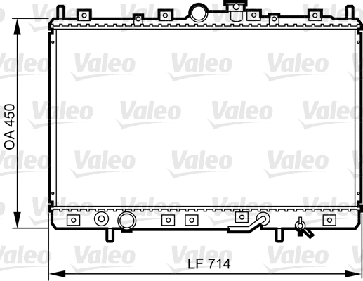 Radiator, engine cooling (734196)