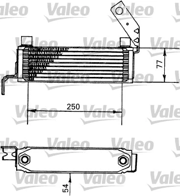 Oil Cooler, engine oil (816675)