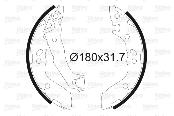 Brake Shoe Set (562996)