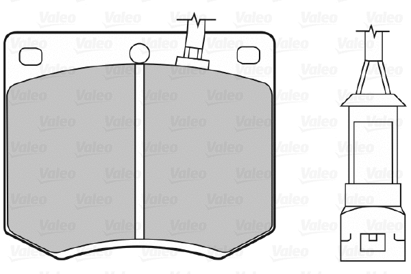 Brake Pad Set, disc brake (598168)