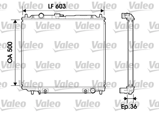 Radiator, engine cooling (734148)