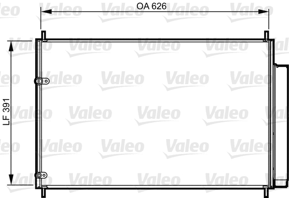 Condenser, air conditioning (814234)