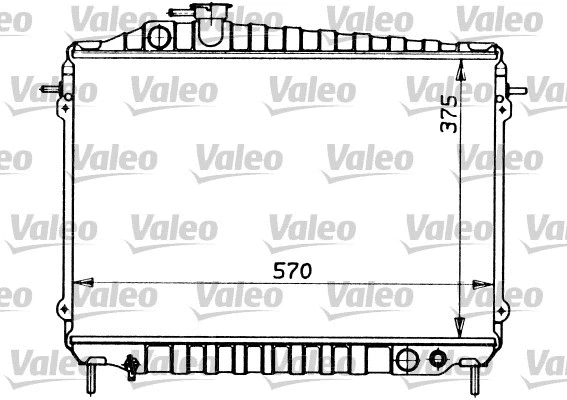 Radiator, engine cooling (730421)