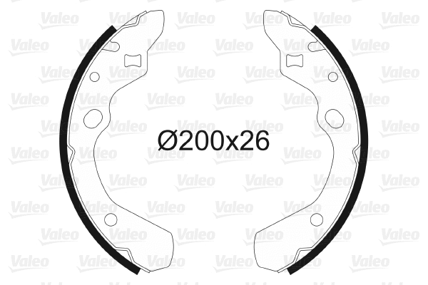Brake Shoe Set (562595)
