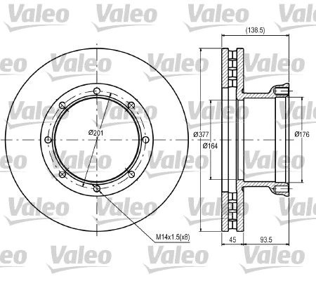 Brake Disc (187084)