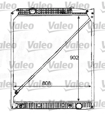 Radiator, engine cooling (732217)