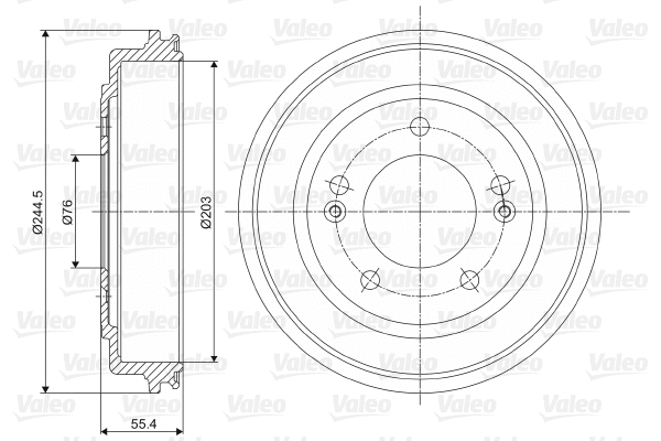 Brake Drum (237076)