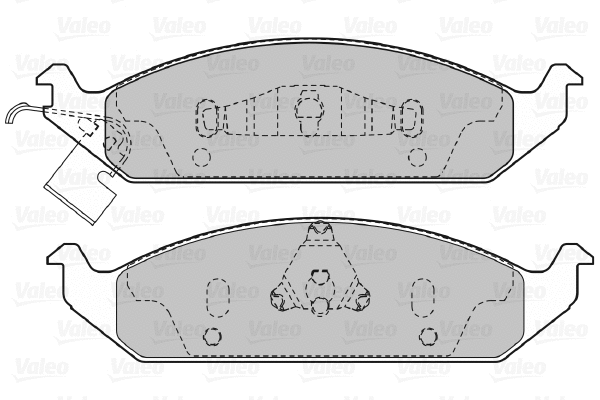 Brake Pad Set, disc brake (598904)