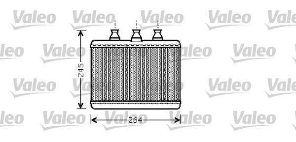 Heat Exchanger, interior heating (812365)